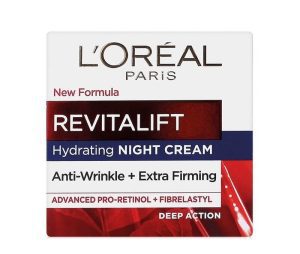 کرم ضد چروک شب لورآل مدل Revitalift حجم 50 میل