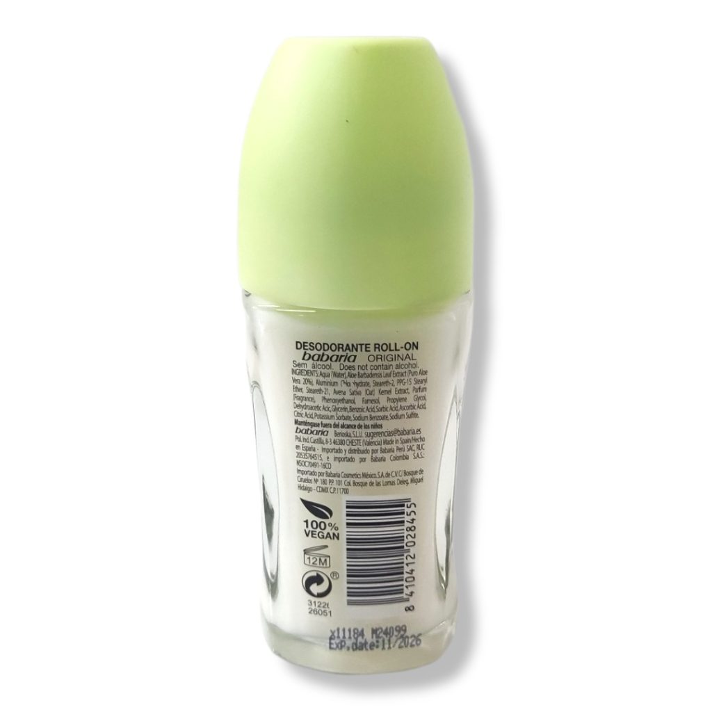 مام رول ضد تعریق باباریا