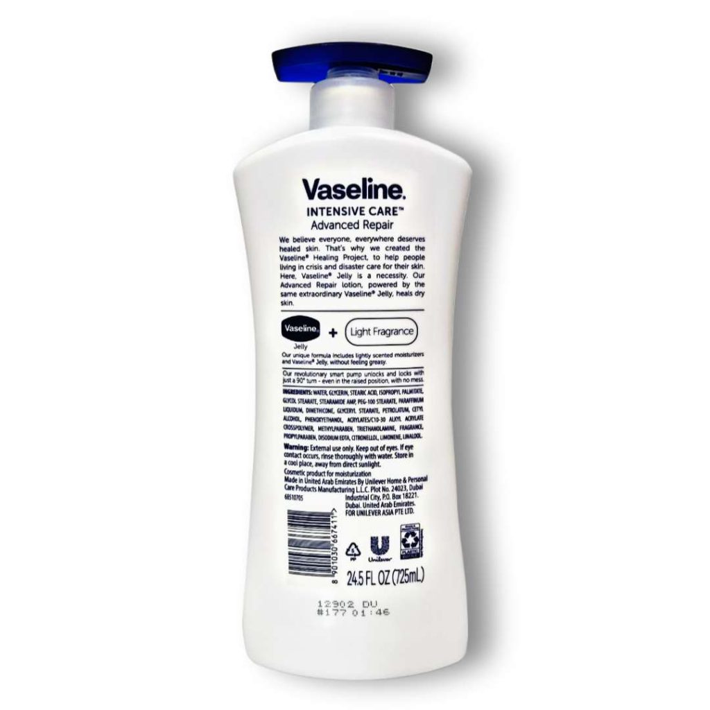 لوسیون بدن ترمیم کننده پیشرفته وازلین
