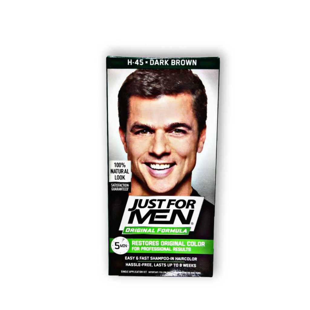 رنگ موی مردانه قهوه ای تیره جاست فور من