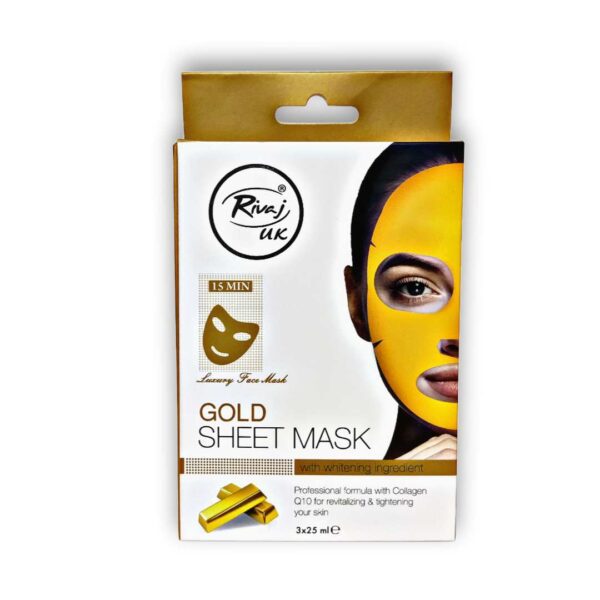 ماسک ورقه ای طلایی ریواج