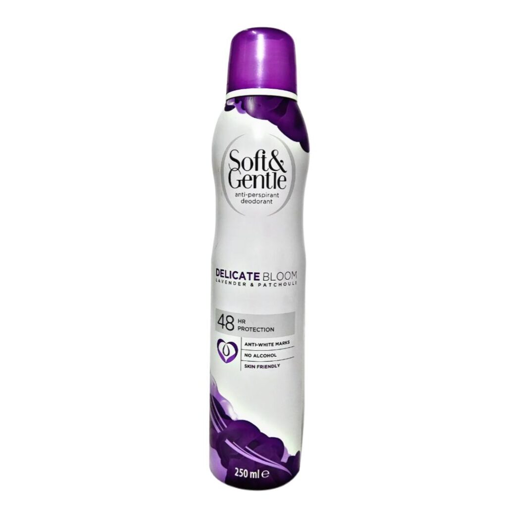 اسپری ضد تعریق دلیکیت سافت اند جنتل