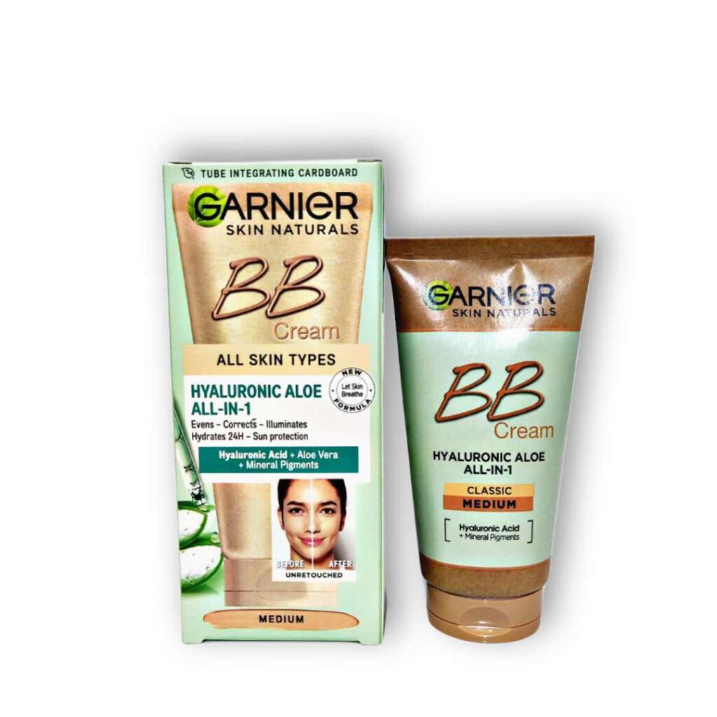 بی بی کرم هیالورونیک آلوئه گارنیر