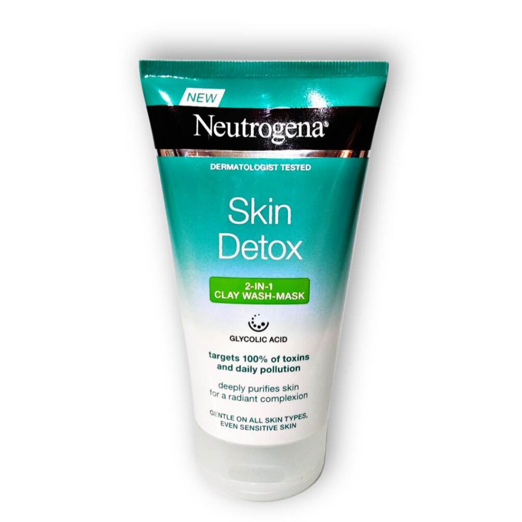 ماسک و شوینده سم زدای نوتروژینا