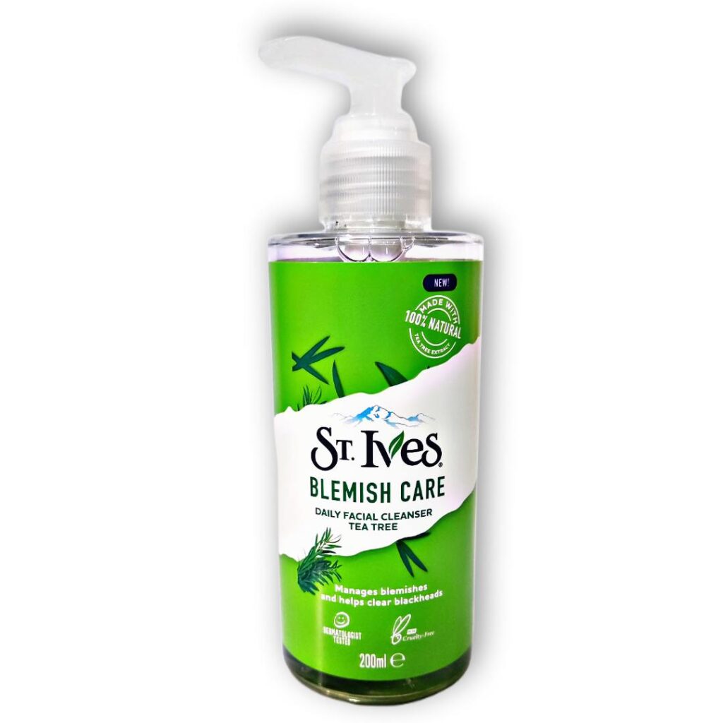 ژل شوینده ضد جوش درخت چای سنت ایوز