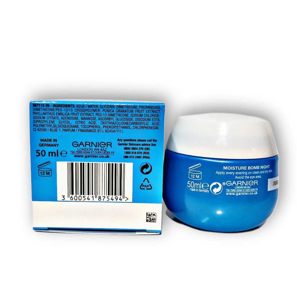 ژل کرم بمب آبرسان شب گارنیر