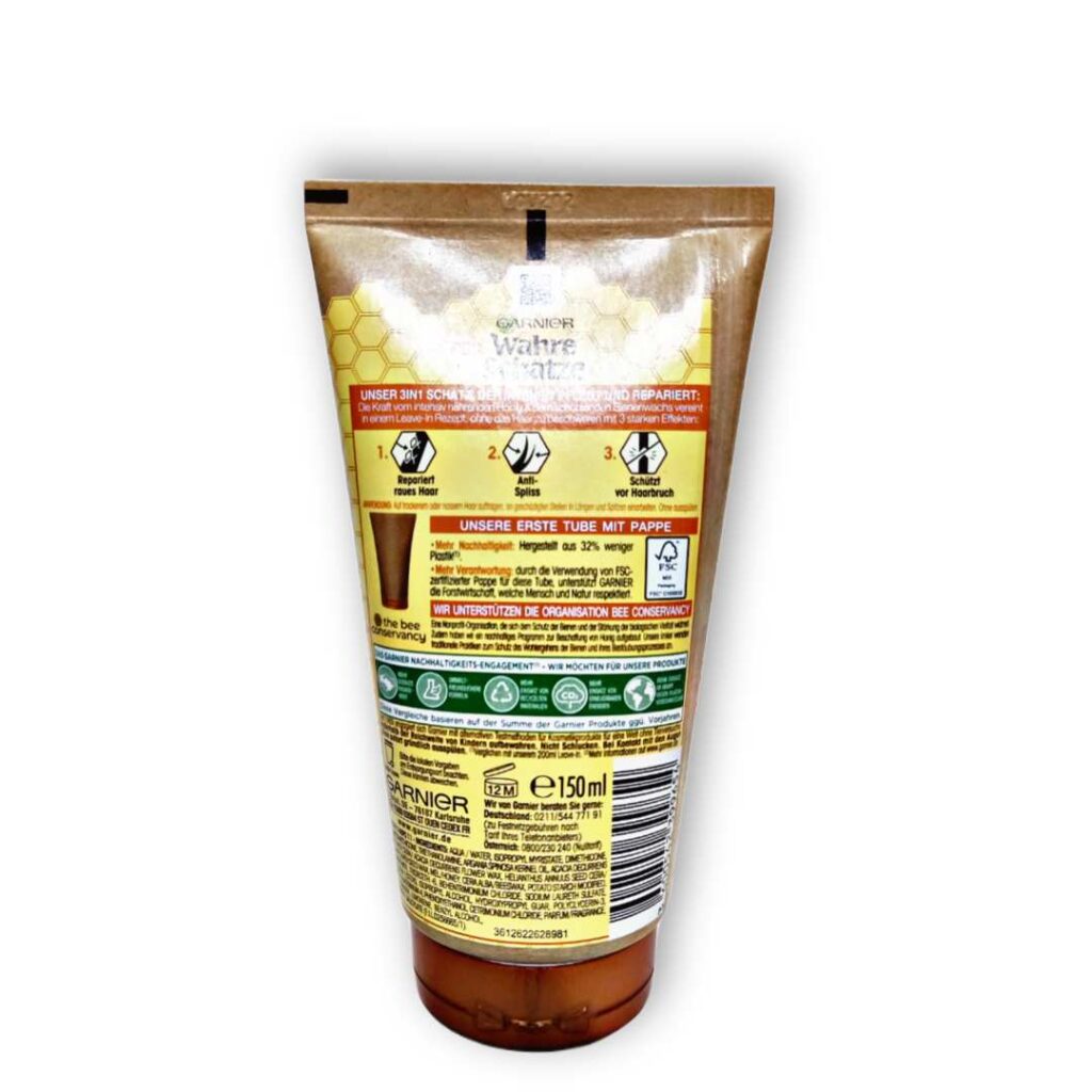 ماسک مو سه در یک بعد از حمام گارنیر