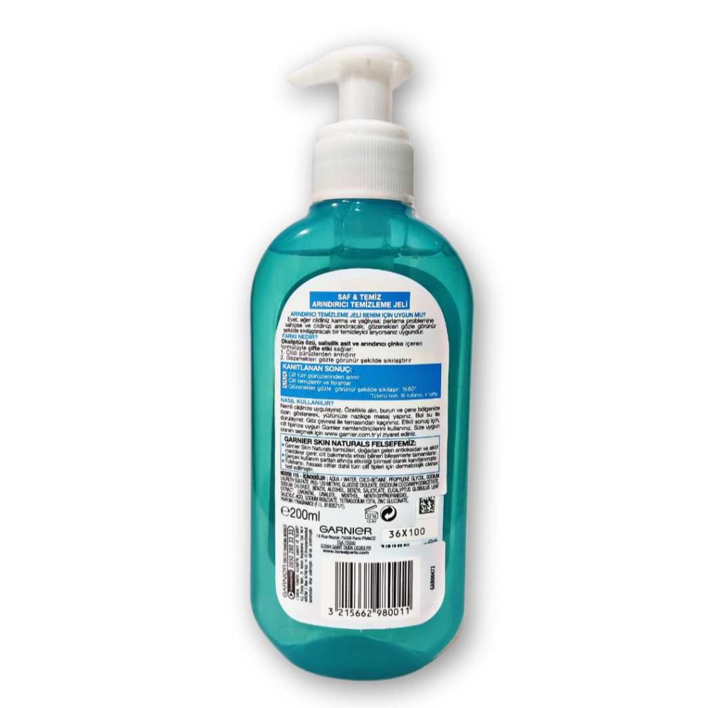ژل شستشوی سافت اند تمیز گارنیر