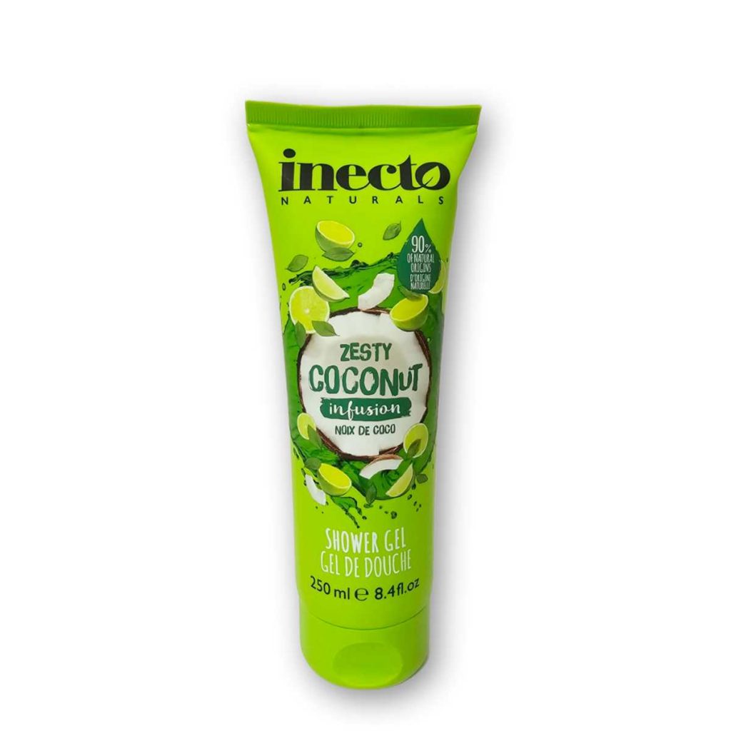 ژل شستشو بدن عصاره نارگیل اینکتو