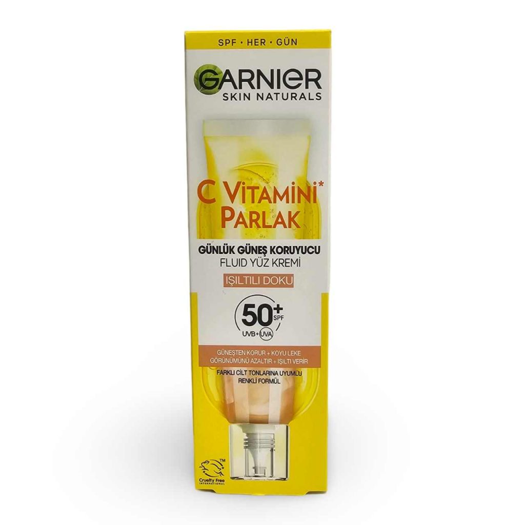کرم ضد آفتاب رنگی ویتامین سی گارنیر