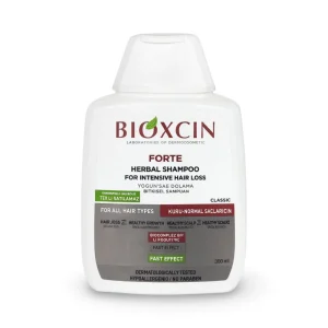 شامپو بیوکسین فورت سفید مناسب موهای خشک تا نرمال حجم 300 میل