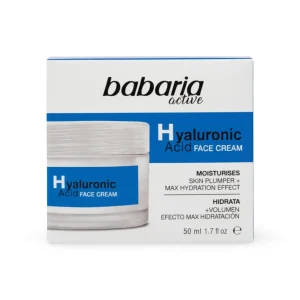 کرم صورت هیالورونیک باباریا 50 میل