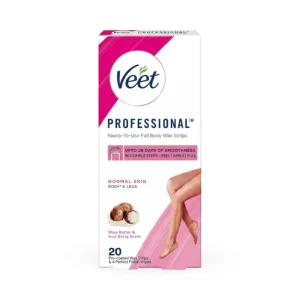 نوار موبر بدن ویت پروفشنال مناسب پوست معمولی 20 عدد