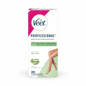 نوار موبر بدن ویت پروفشنال مناسب پوست خشک 20 عدد