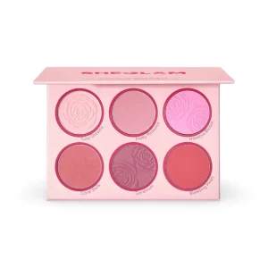 پالت رژگونه ۶ رنگ شیگلم مدل Floral Flush