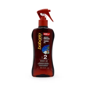 روغن برنزه کننده نارگیل SPF2 باباریا 300 میل